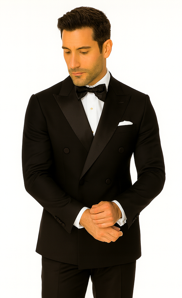 Rossi Man Zeus RM1001 Premium Men’s Tuxedo – Slim Fit Formal Suit