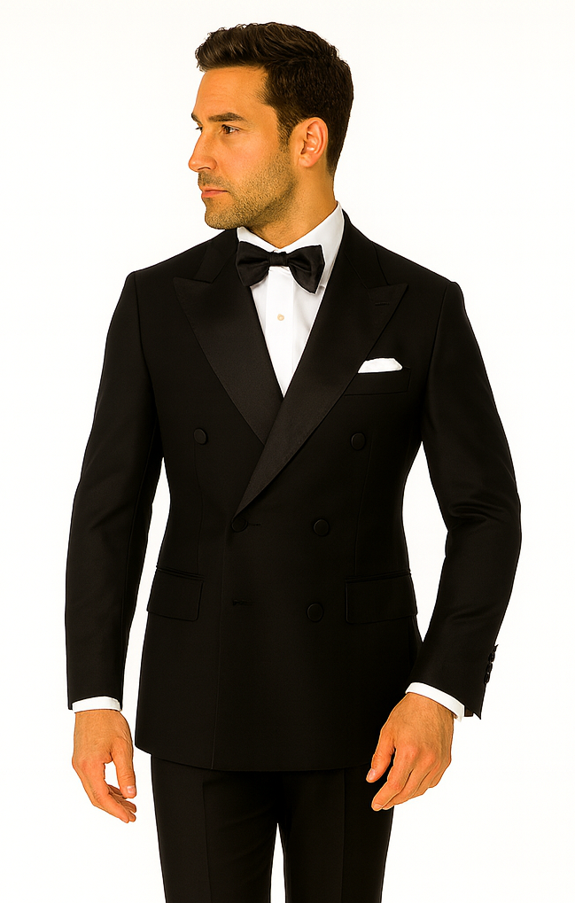 Rossi Man Zeus RM1001 Premium Men’s Tuxedo – Slim Fit Formal Suit