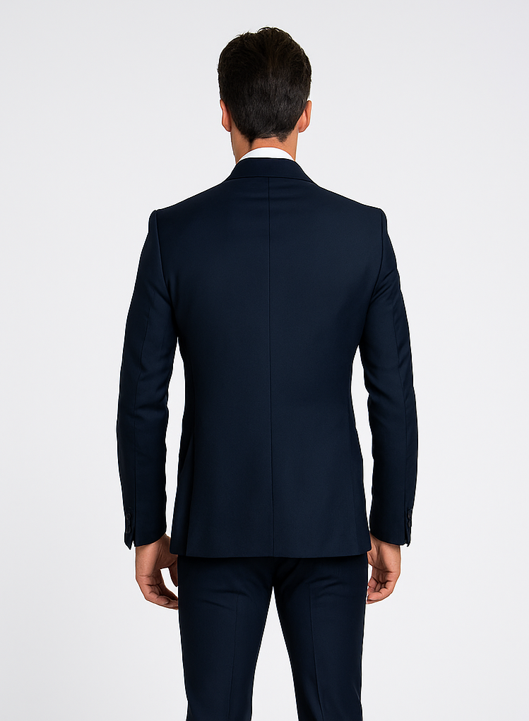 Rossi Man Zeus RM1004 – Premium Men’s Tuxedo for Classic Formal Style - Modern Slim Fit Black-Tie
