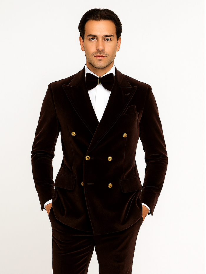 Rossi Man Zeus RM1572 – Classic Men’s Tuxedo for Timeless Formal Style - Black-Tie Elegance