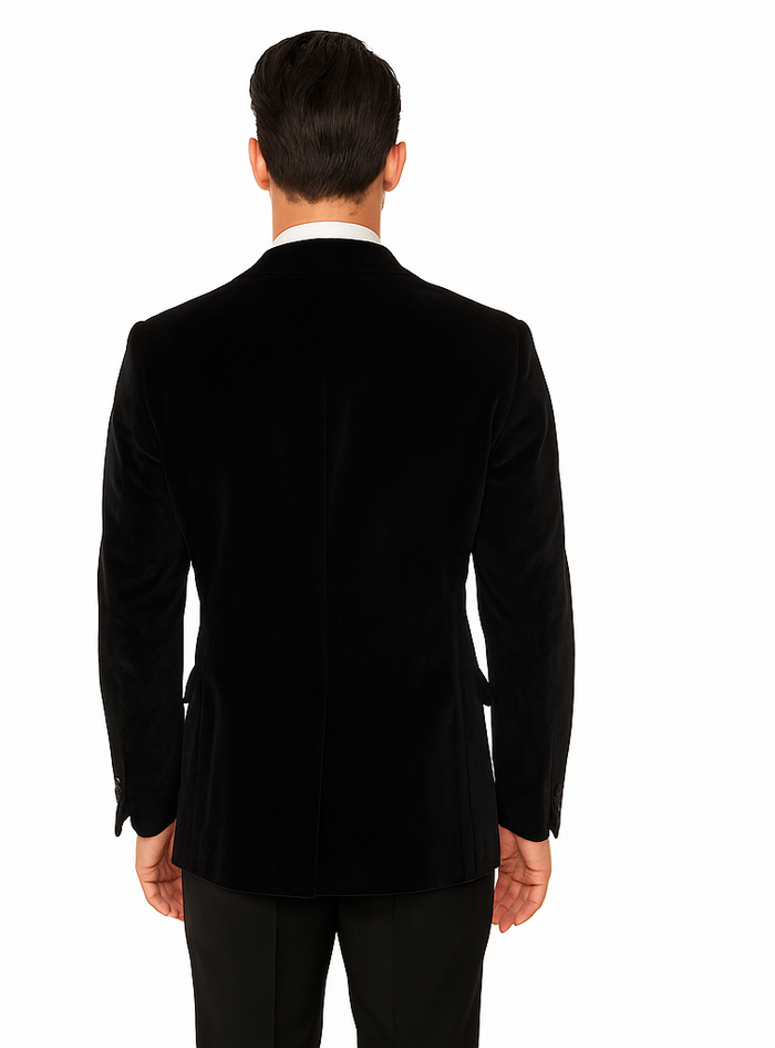 Rossi Man Zeus RM1575 – Men’s Tuxedo for Formal Events- Slim Fit Black-Tie Suit