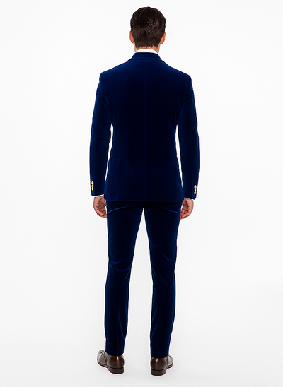Rossi Man Zeus RM1576 – Classic Men’s Tuxedo for Elegant Formalwear - Slim Fit Black-Tie