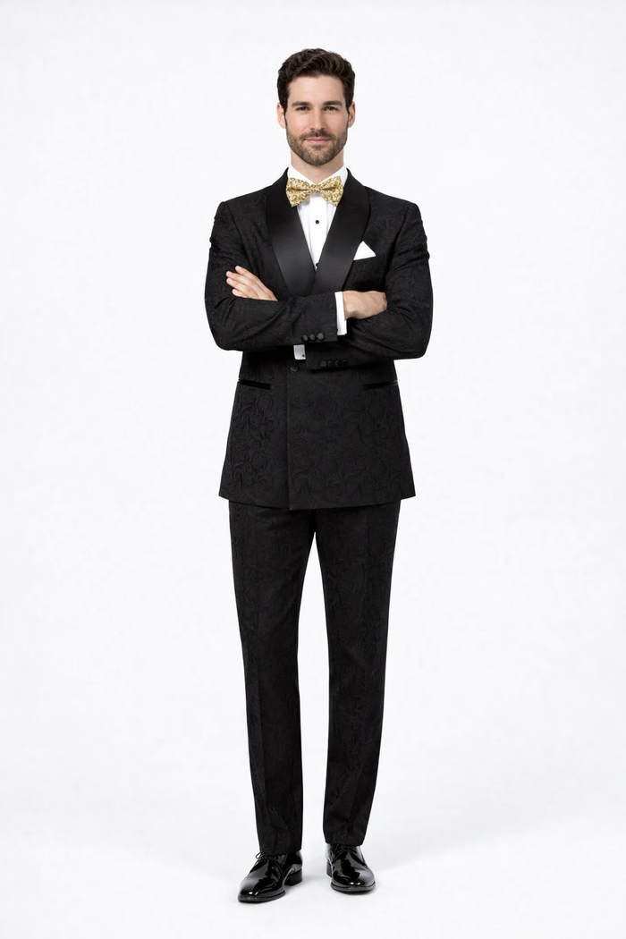 Rossiman Rossi Men’s Formal Suit | Stylish Tailored Dress Suit by Rossi Man – Italian Slim Fit Luxury Formalwear