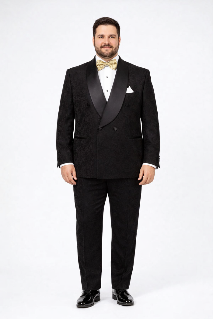 Rossiman Rossi Men’s Formal Suit | Stylish Tailored Dress Suit by Rossi Man – Italian Slim Fit Luxury Formalwear