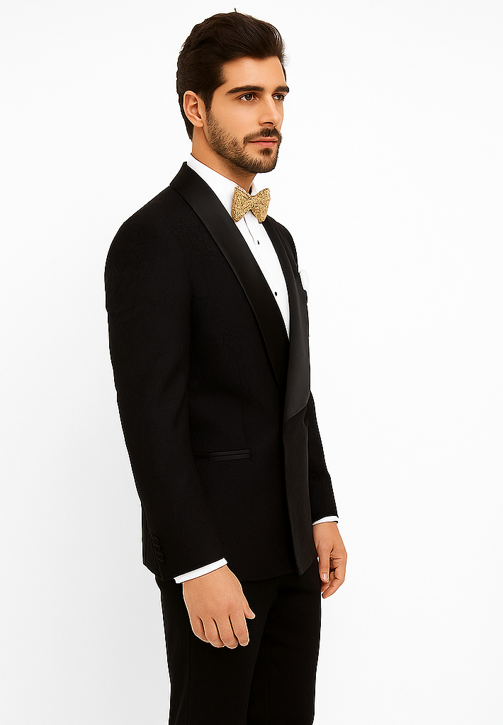 Rossiman Rossi Men’s Formal Suit | Stylish Tailored Dress Suit by Rossi Man – Italian Slim Fit Luxury Formalwear