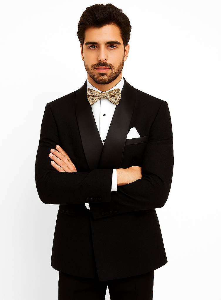 Rossiman Rossi Men’s Formal Suit | Stylish Tailored Dress Suit by Rossi Man – Italian Slim Fit Luxury Formalwear
