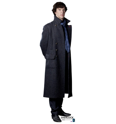 Men's Gray Wool Winter Coat – Classic Sherlock-Inspired Style