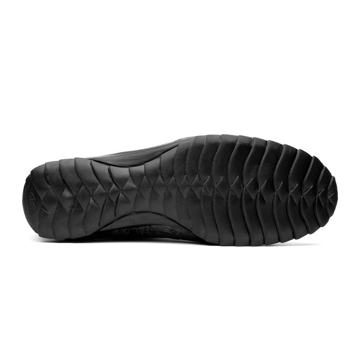 Marco_Di_Milano Saulo Newspaper Black Leather Luxury Shoe