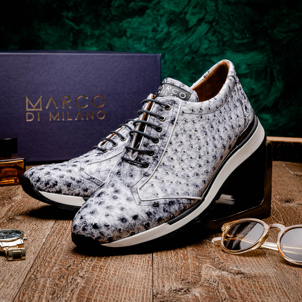 Marco_Di_Milano Scanno Newspaper: Luxury Leather Dress Shoe