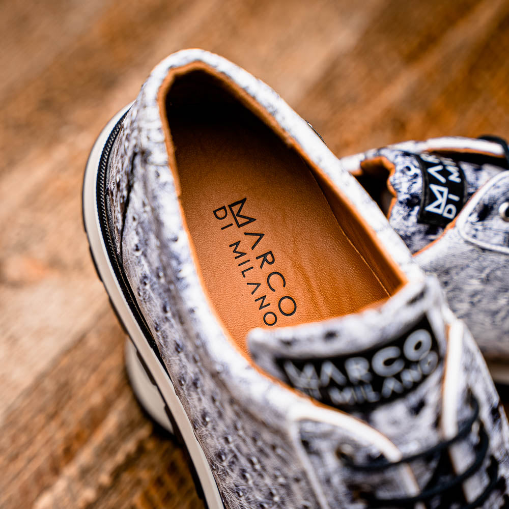 Marco_Di_Milano Scanno Newspaper: Luxury Leather Dress Shoe