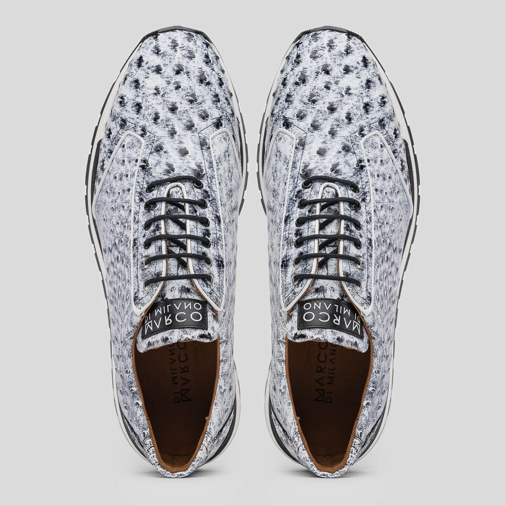 Marco_Di_Milano Scanno Newspaper: Luxury Leather Dress Shoe