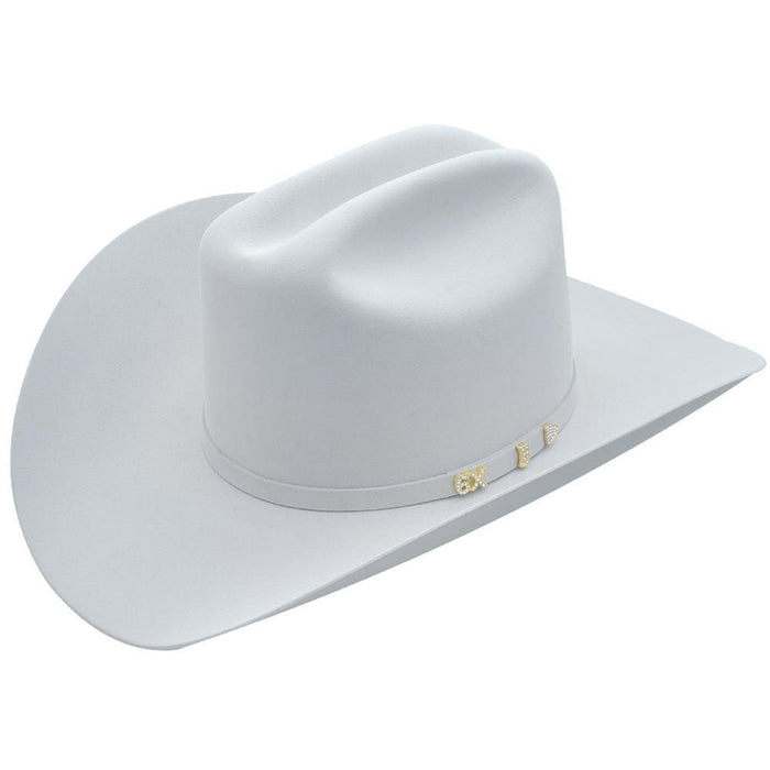 Texana Serratelli 6X White Cowboy Hat
