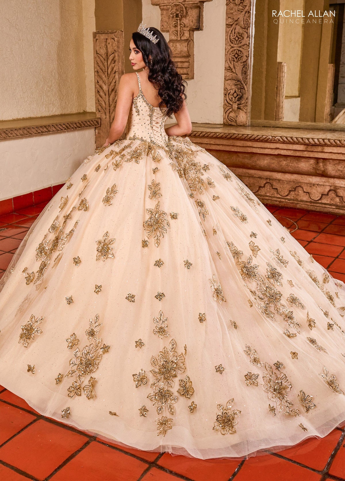 Rachel Allan RQ1149 Sleeveless Quinceanera Dress