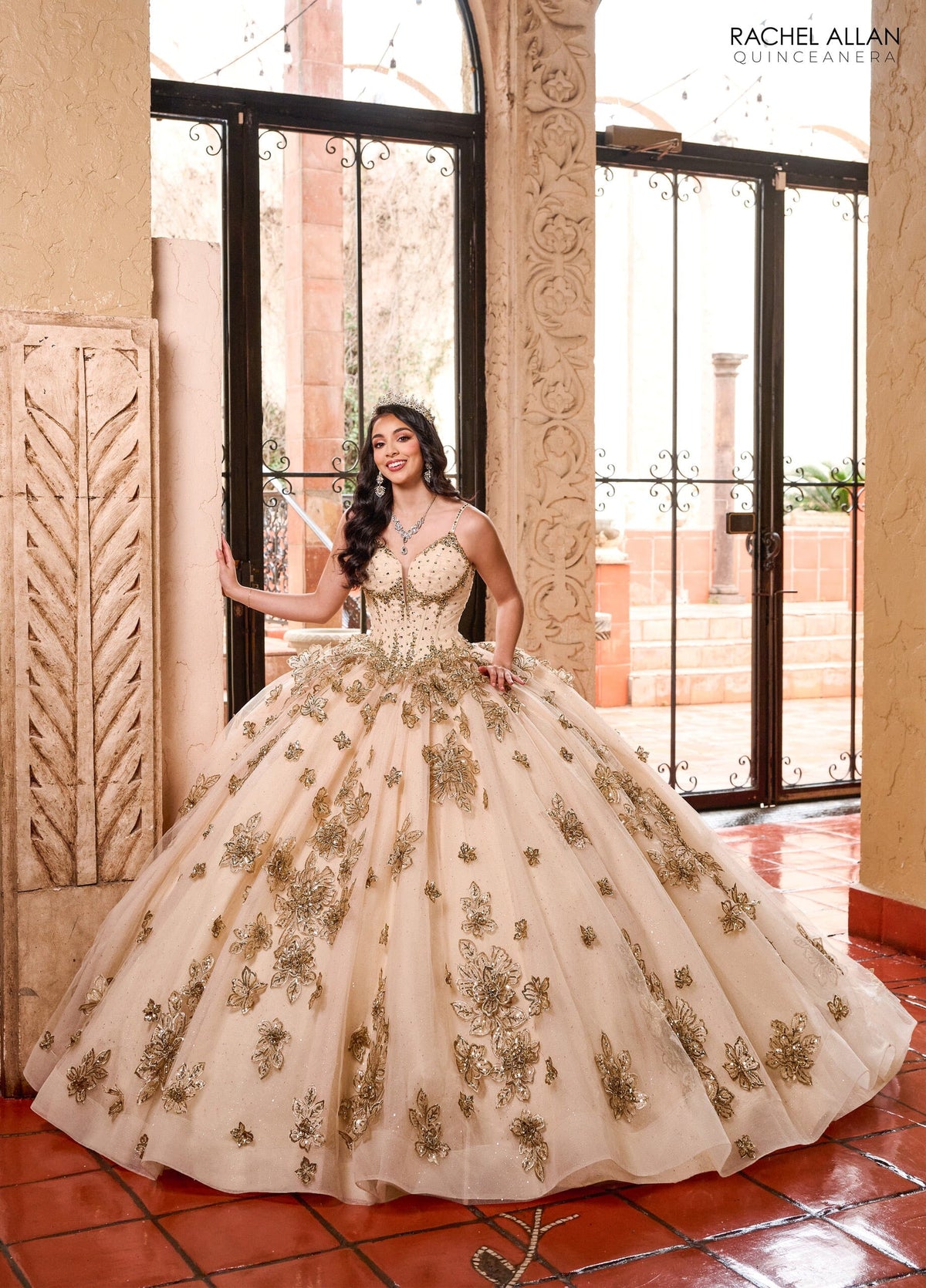 Rachel Allan RQ1149 Sleeveless Quinceanera Dress
