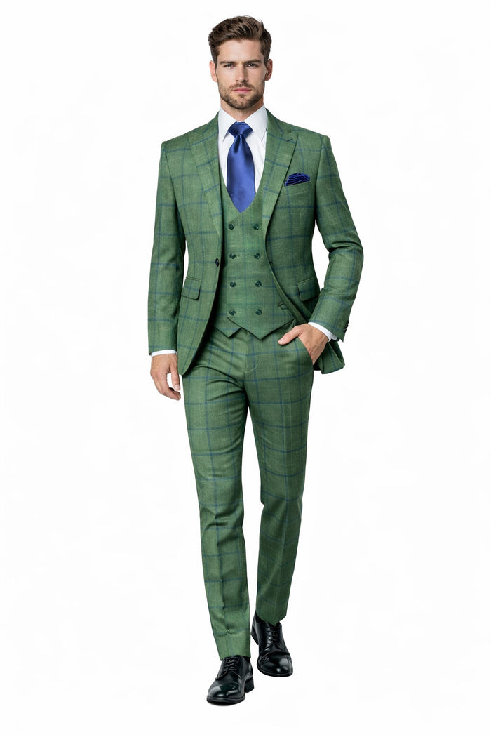 ROSSI MAN Slim Fit 3 Piece Suit Max RM1841