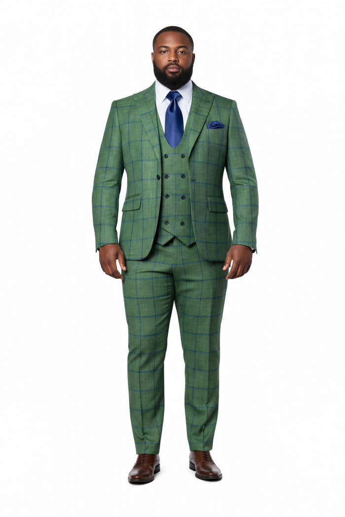 ROSSI MAN Slim Fit 3 Piece Suit Max RM1841