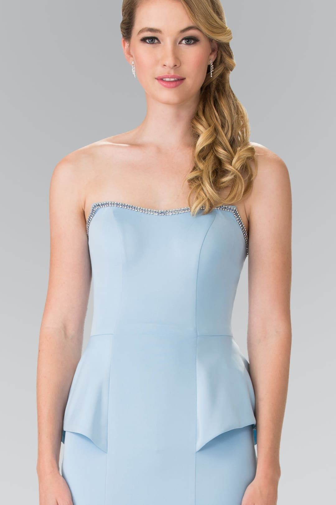 Strapless Mermaid Evening Dress by Elizabeth KGL2304