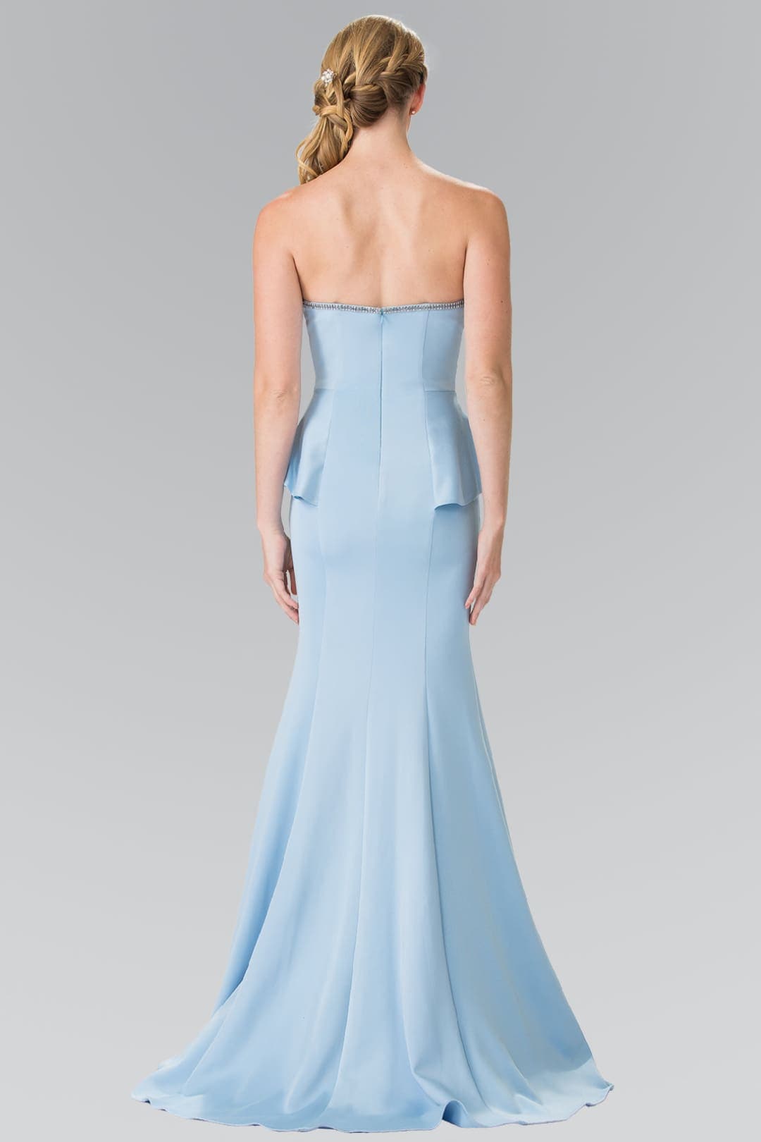 Strapless Mermaid Evening Dress by Elizabeth KGL2304