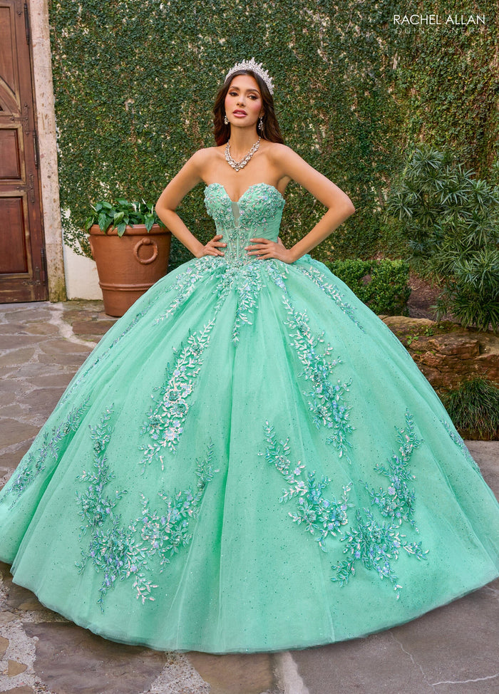 Rachel Allan RQ1148 Strapless Quinceanera Dress