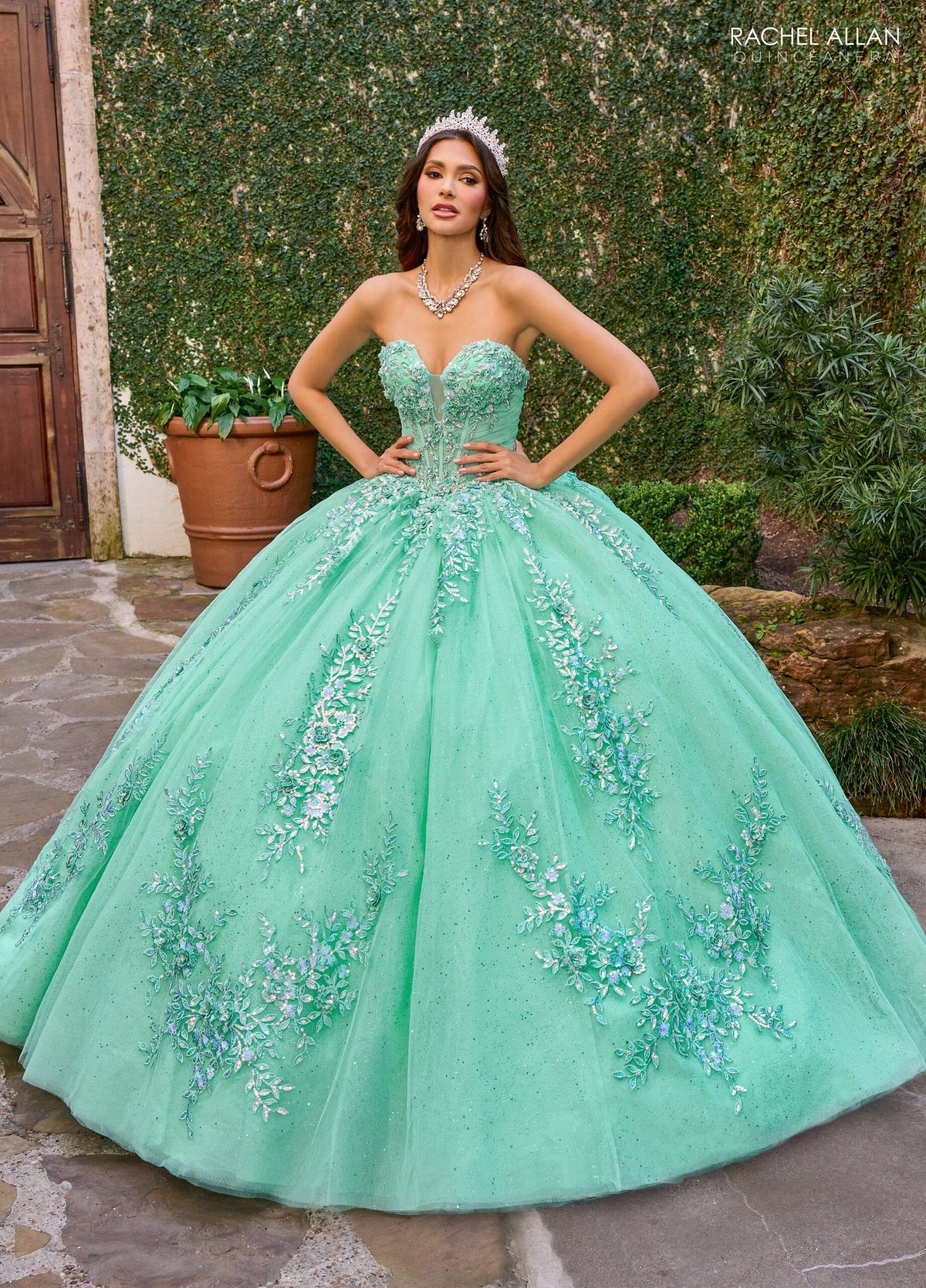 Rachel Allan RQ1148 Strapless Quinceanera Dress