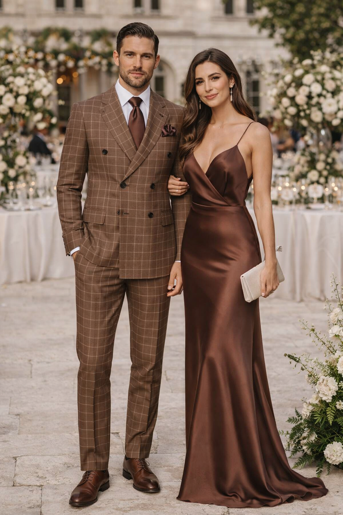 Rossiman Baggy Pleated Wool Suit Pants