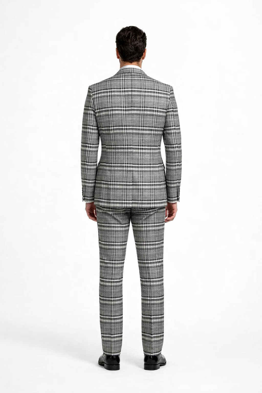 Rossiman Wool 3-Piece Suit with Baggy Pleated Pants