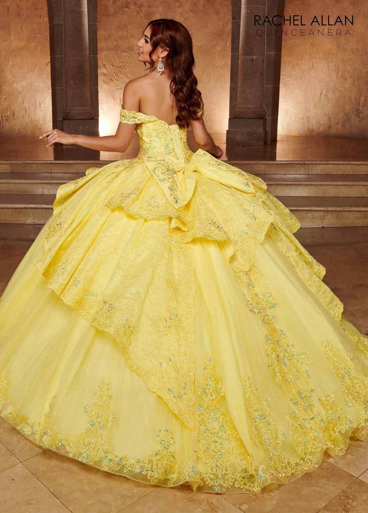 Rachel Allan RQ3105 Sweetheart Layered Quinceanera Dress