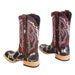 Men's Genuine Python Square Toe Boots Natural