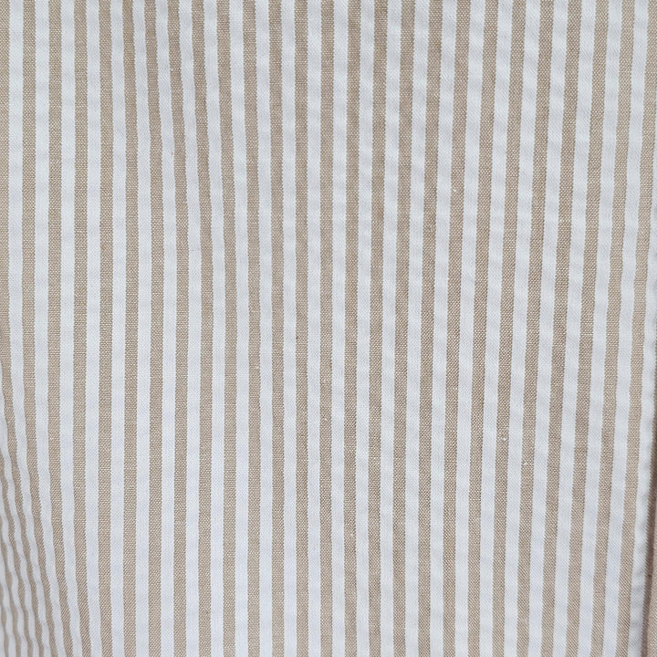 Tan Seersucker 2pc Set by Alligator Warehouse