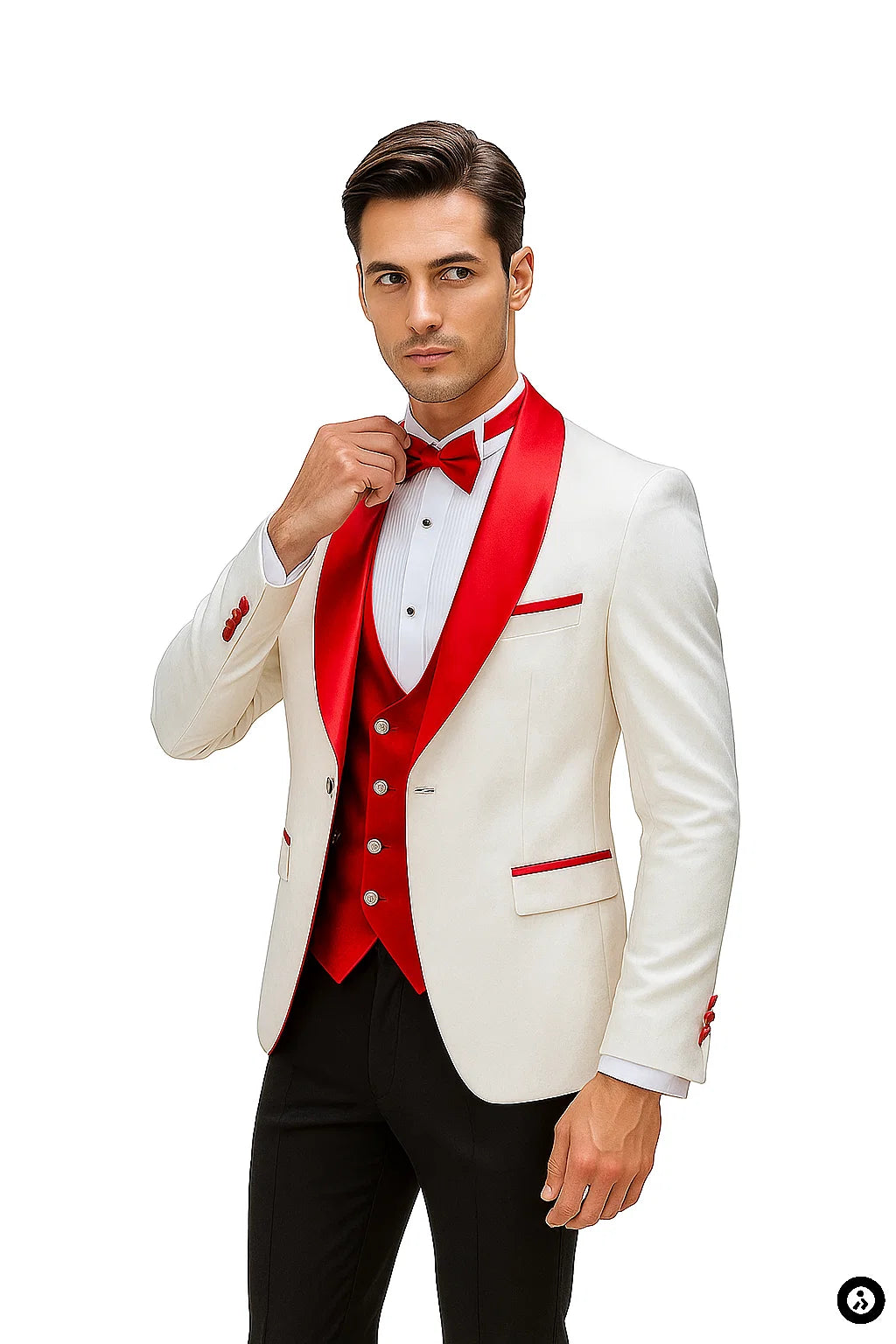 Holiday Blazer - Christmas Sport Coat - Red Blazer