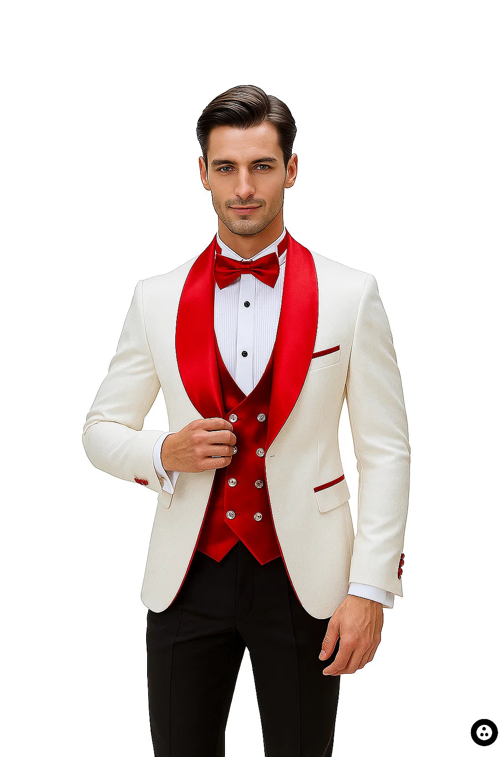 Holiday Blazer - Christmas Sport Coat - Red Blazer