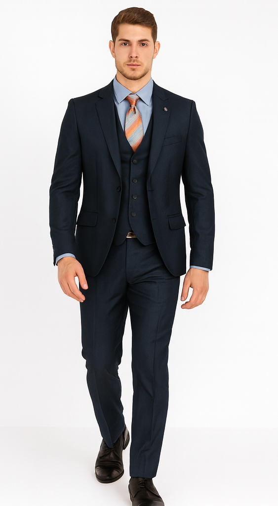Teal Suit - Dark Teal Suit - Teal Blue Suit