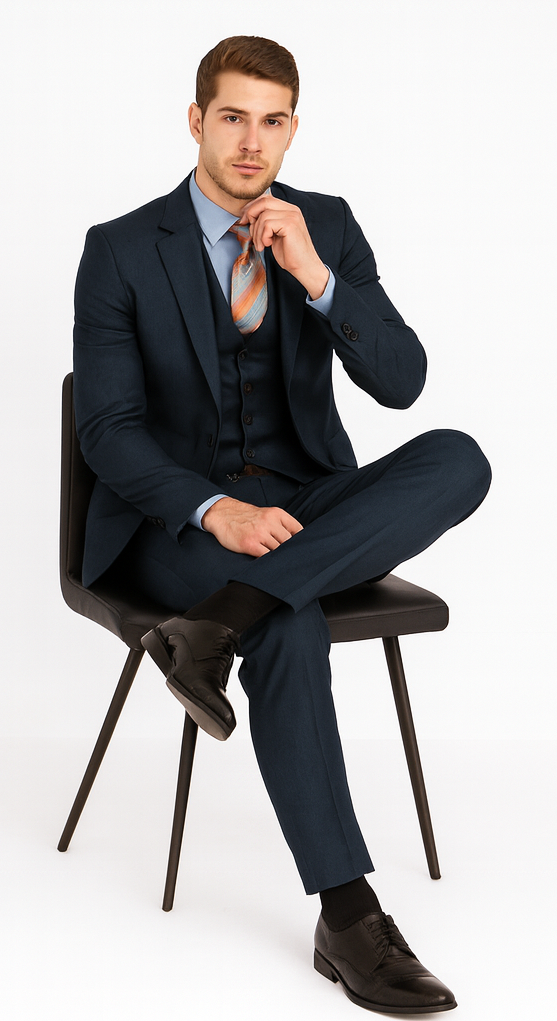 Teal Suit - Dark Teal Suit - Teal Blue Suit