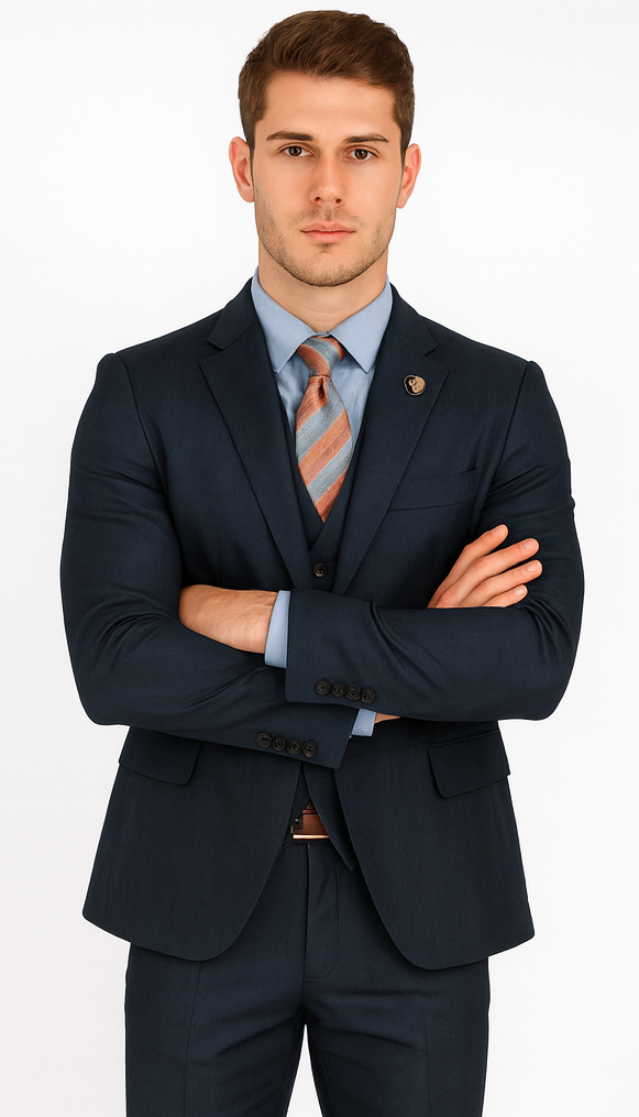 Teal Suit - Dark Teal Suit - Teal Blue Suit