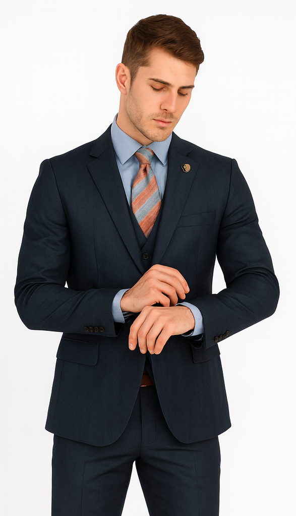 Teal Suit - Dark Teal Suit - Teal Blue Suit
