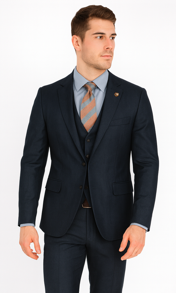 Teal Suit - Dark Teal Suit - Teal Blue Suit