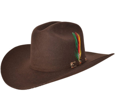 Texana 100X El Fantasma Café con Plumas