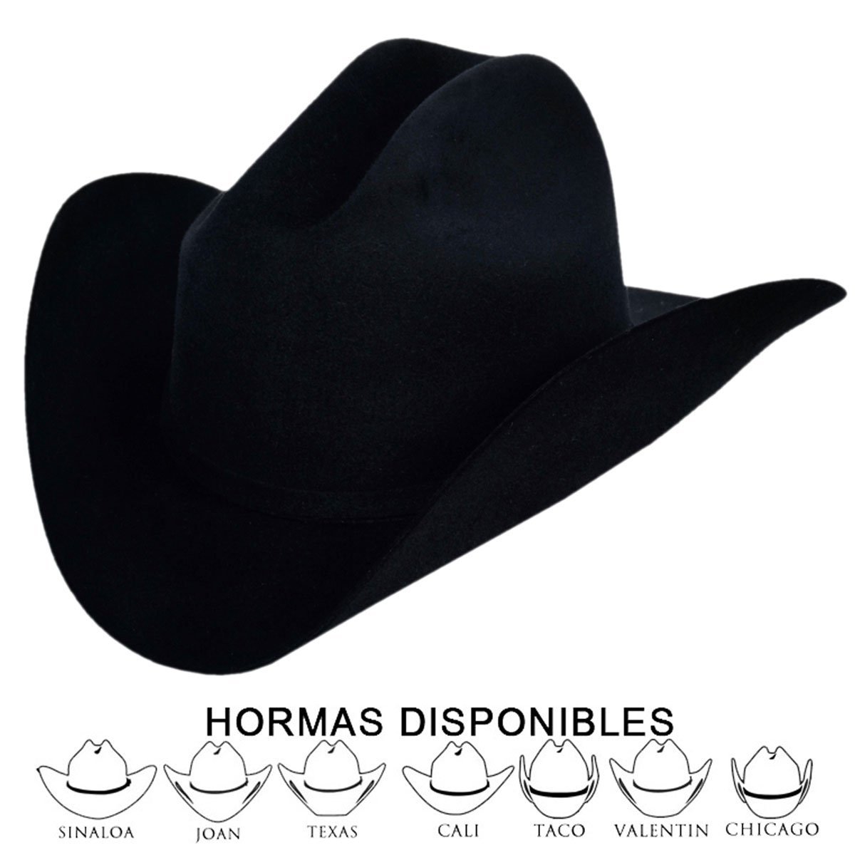 Texana Negro 10x de Los Altos Boots