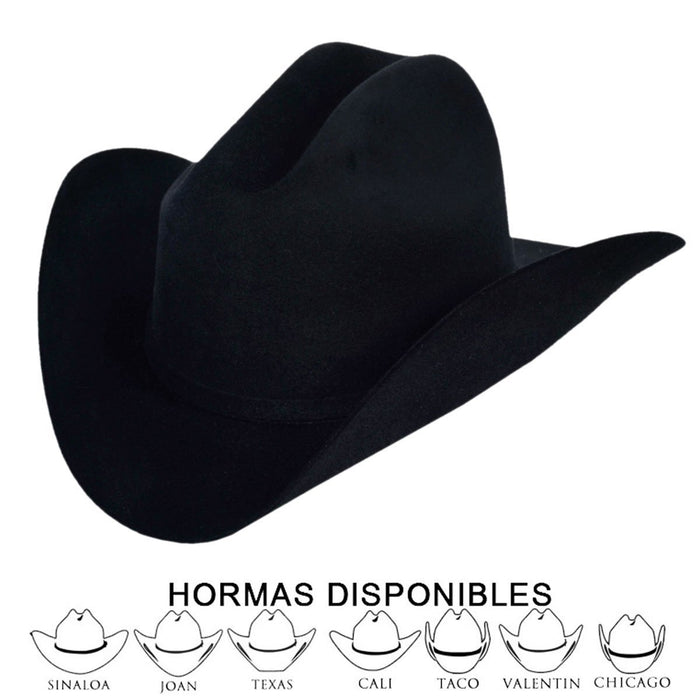 Texana Los Altos 6x Negro - Los Altos Boots