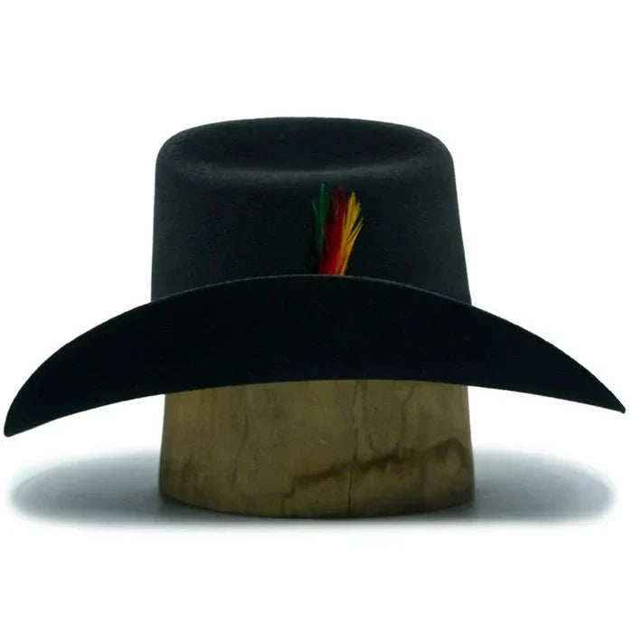 Texana Los Dos Carnales 100X Copa Alta Negro by Stone Hats