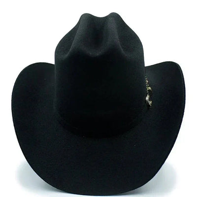 Texana Los Dos Carnales 100X Copa Alta Negro by Stone Hats