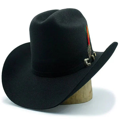 Texana Los Dos Carnales 100X Copa Alta Negro by Stone Hats