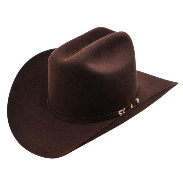Texana Serratelli 6X Chocolate SERR Cowboy Hat