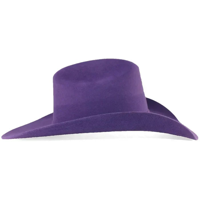 Texana Stone Purple Wool Cowboy Hat for Women