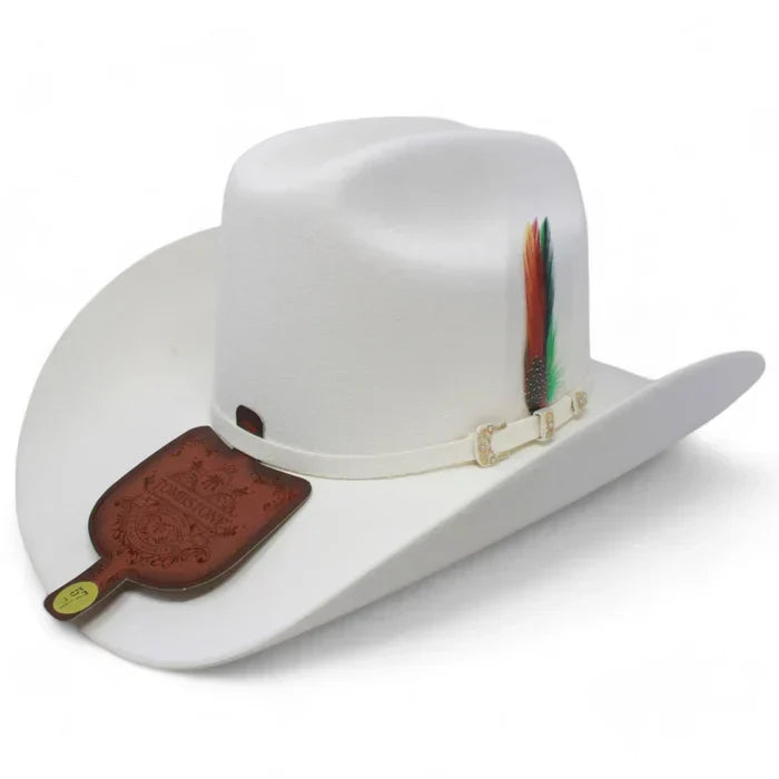Texana Tombstone 20X Blanco Estilo Los Dos Carnales