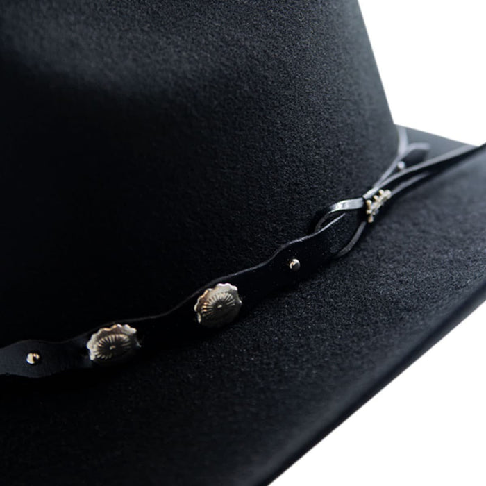 Texana Tombstone Denver 20X Black Wool Hat