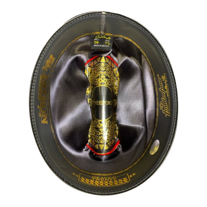 Texana Tombstone Horma El Patron 20X Beige SilverBelly