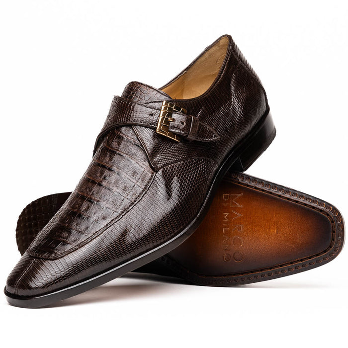 Marco Di Milano Toluca Brown Leather Loafers