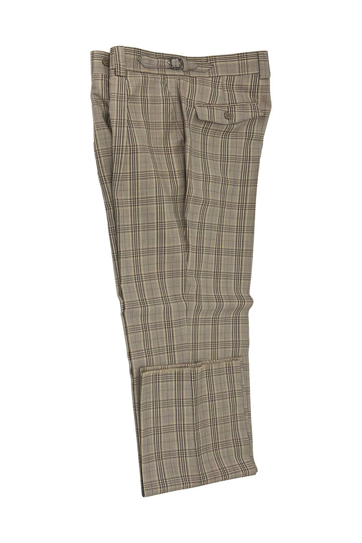 Tiglio Luxe Wool Marbella Semi-Wide Leg Dress Pants