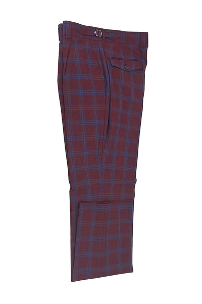 Tiglio Luxe Wool Marbella Semi-Wide Leg Dress Pants